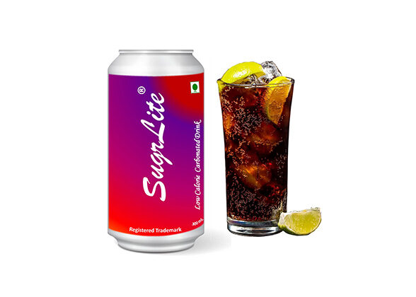 SugrLite Low Calorie Carbonated Drink Cola Flavor