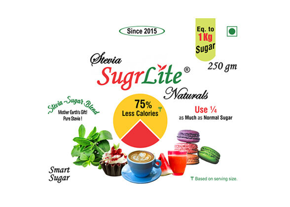 SugrLite Stevia Naturals Sugar Blend Sweetener