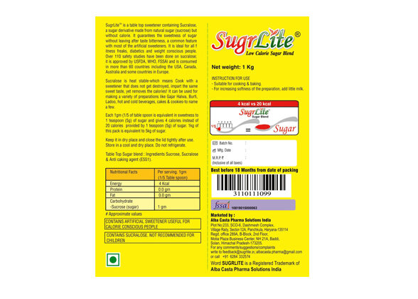 SugrLite Sugar Blend