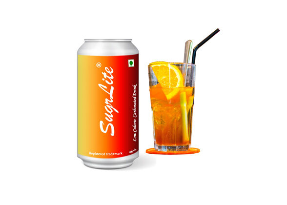 SugrLite Low Calorie Carbonated Orange Flavor