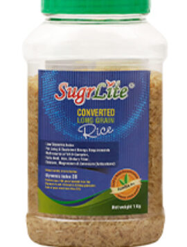 SugrLite Converted Long Grain Rice Yellow Basmati Rice (Long Grain)