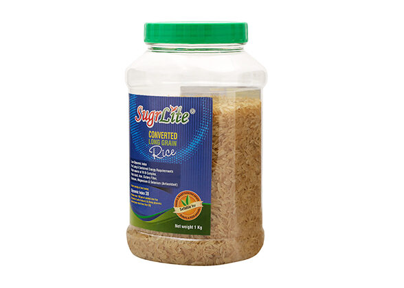 SugrLite Converted Long Grain Rice Yellow Basmati Rice (Long Grain)