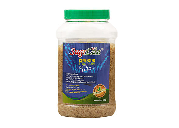 SugrLite Converted Long Grain Rice Yellow Basmati Rice (Long Grain)