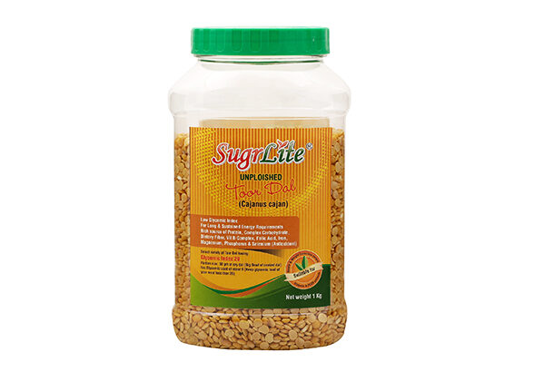 SugrLite Unpolished Arhar (Toor) Dal